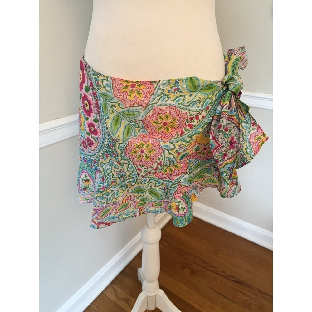 Ralph Lauren Multicolor Floral Swim Coverup